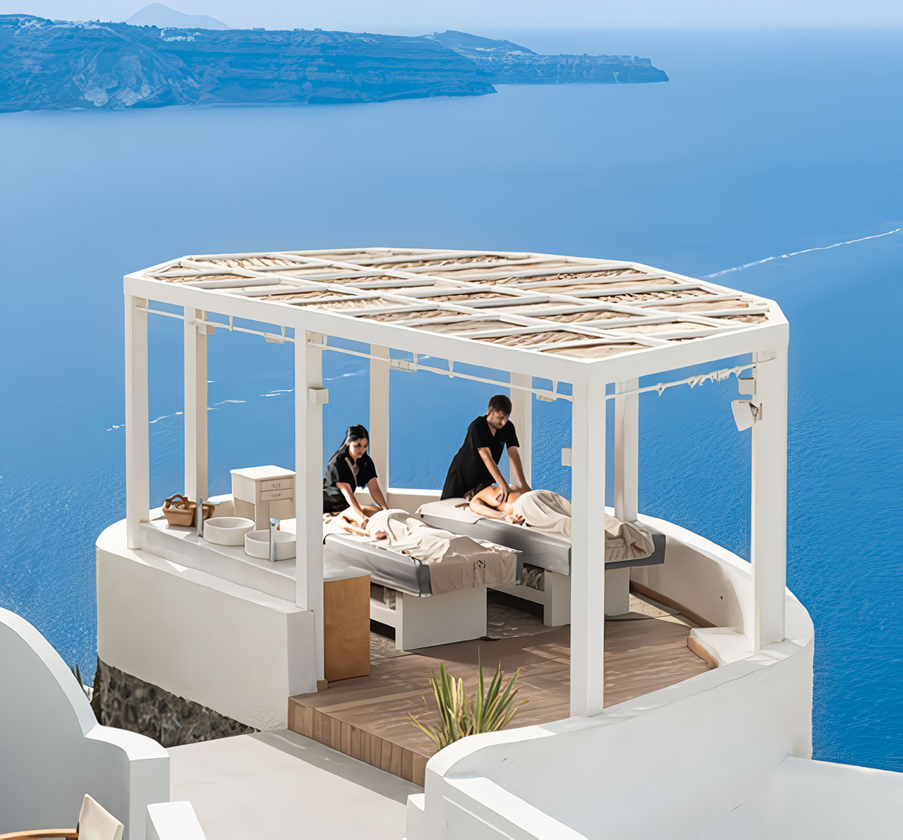 ΜΑΣΑΖ ΜΕ ΘΕΑ ΚΑΛΝΤΕΡΑΣ